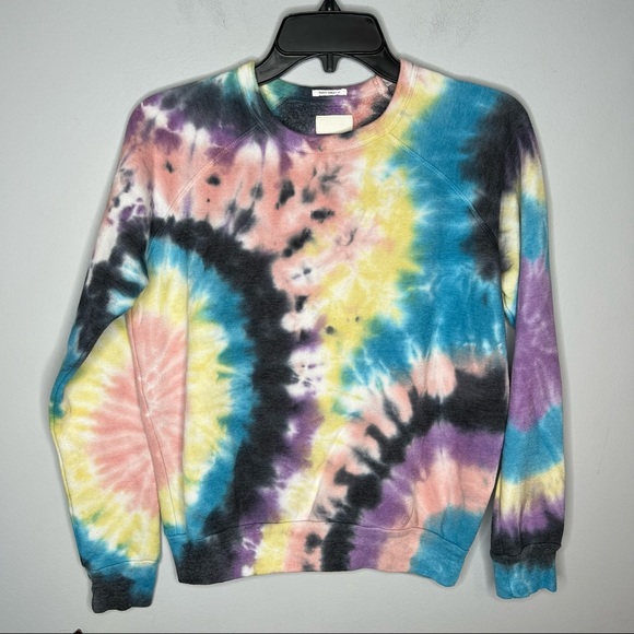 MOTHER Tie Dye Hugger Sweatshirt Crewneck Sweater - Picture 6 of 11